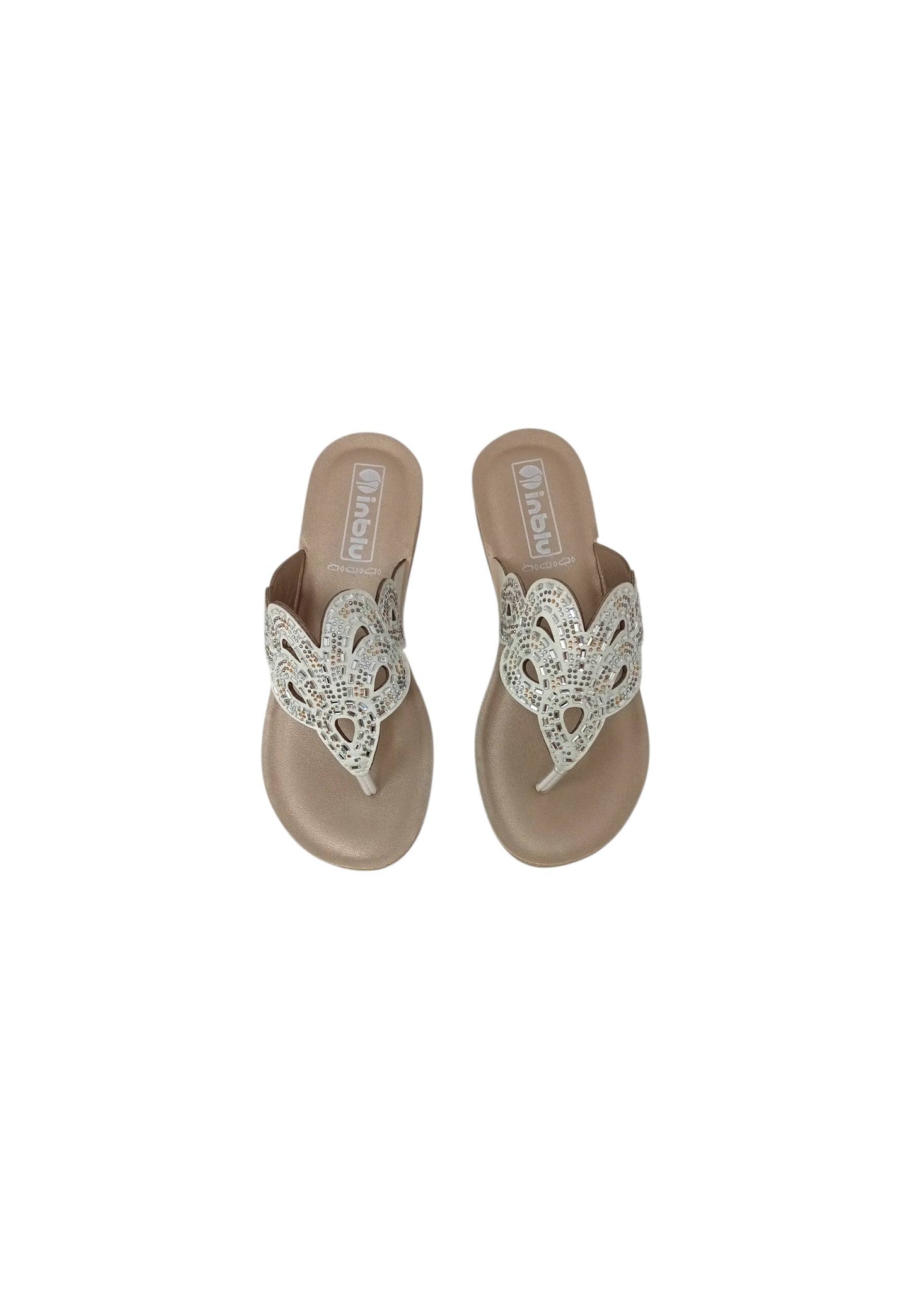 Ciabatta infradito  INBLU BV000050 BIANCO DONNA