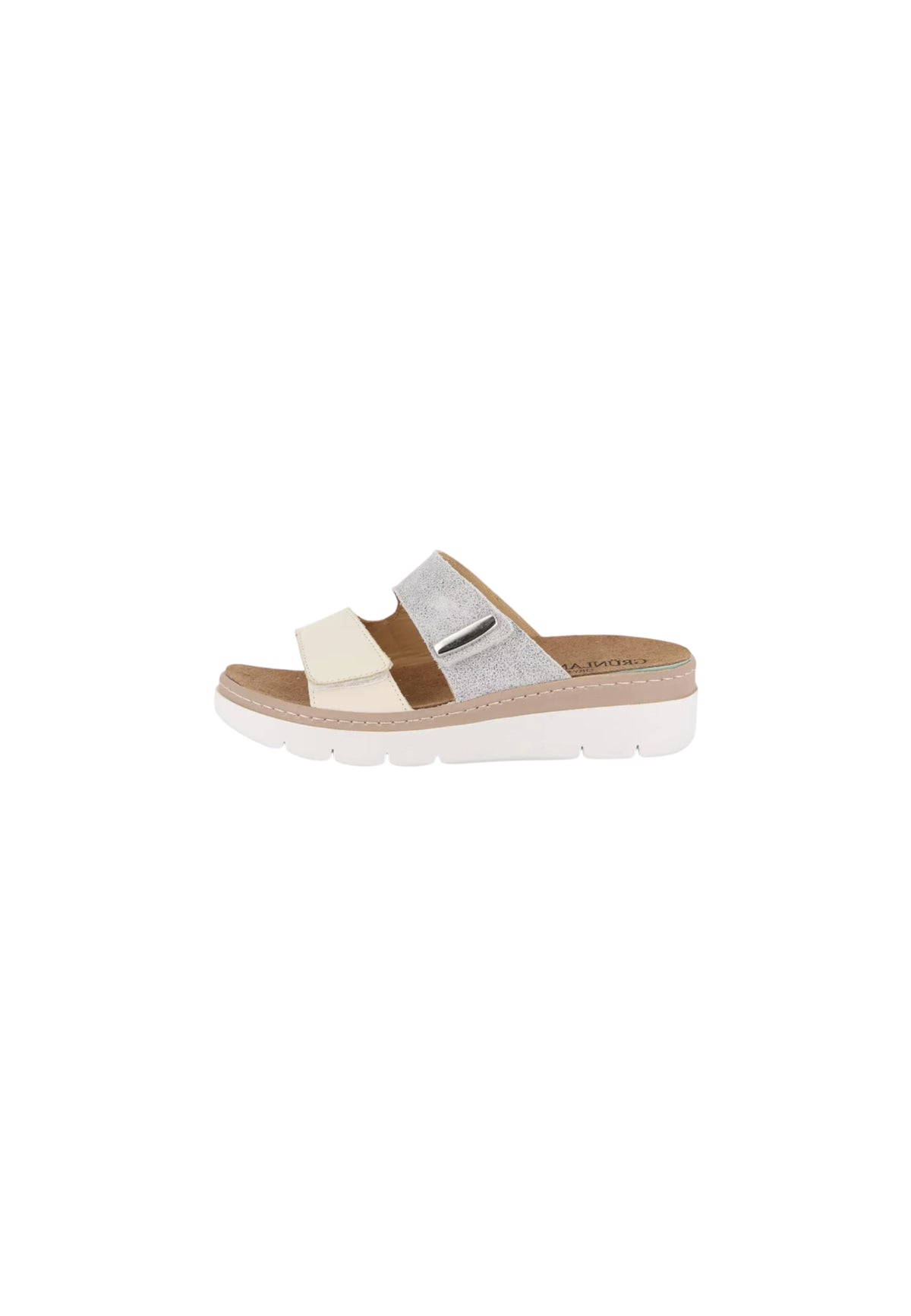 Ciabatta GRUNLAND MOLL CE0485-68 LATTE donna