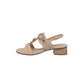 Sandalo con tacco VERNISSAGE E6POSIG6 CREMA donna