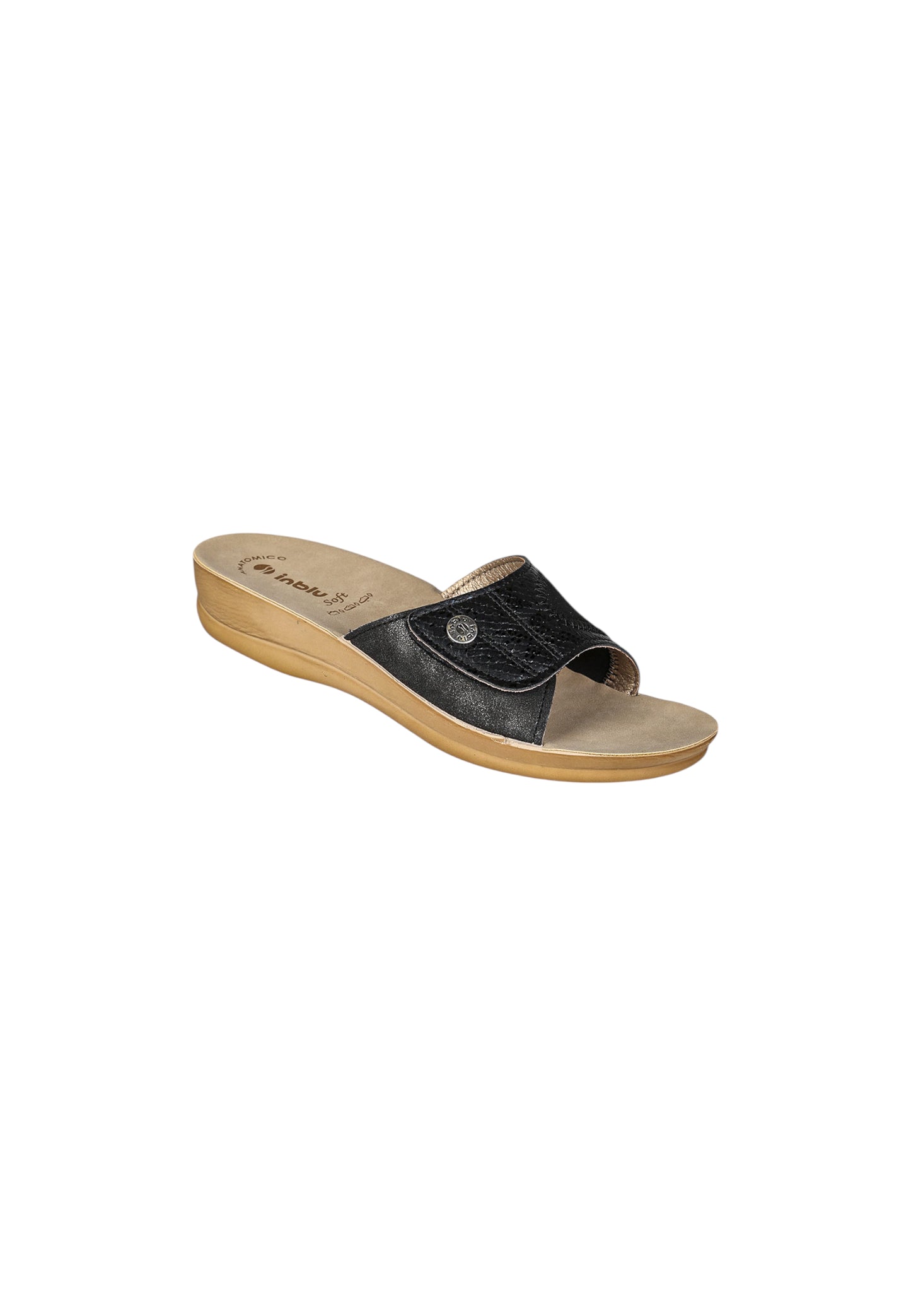 Ciabatta INBLU VR000071 NERO donna