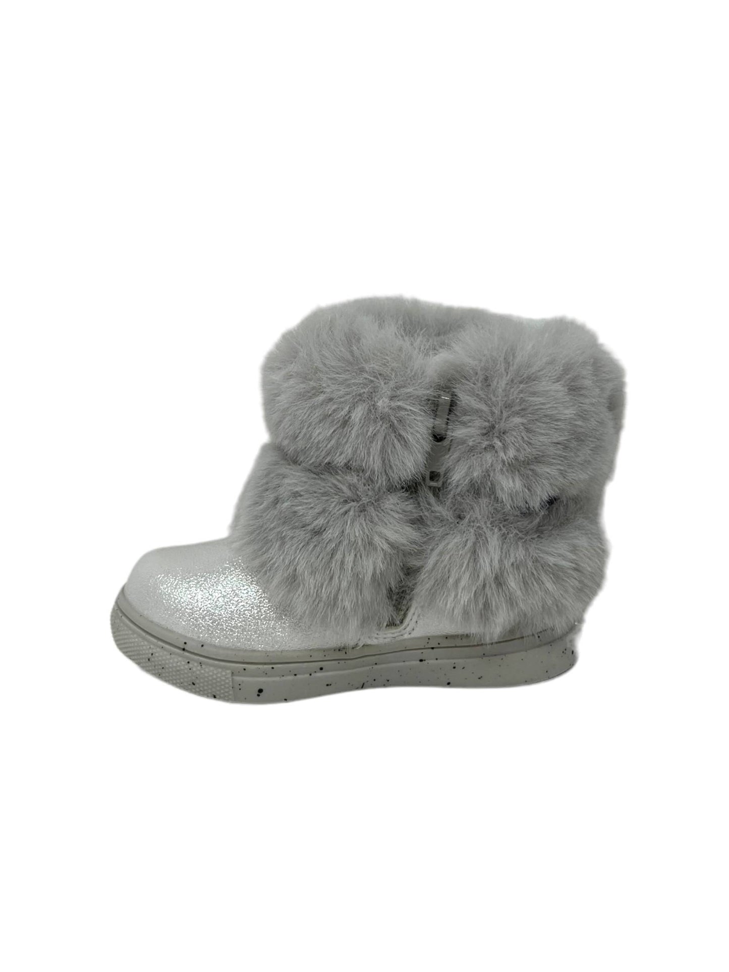 Stivaletto con pelliccia PRIMIGI 2959911 ARGENTO bambina