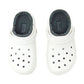 Classico  CROCS con pelliccia 203591-10M BIANCO UNISEX