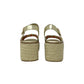 Sandali con zeppa XTI 143943 FUXIA donna