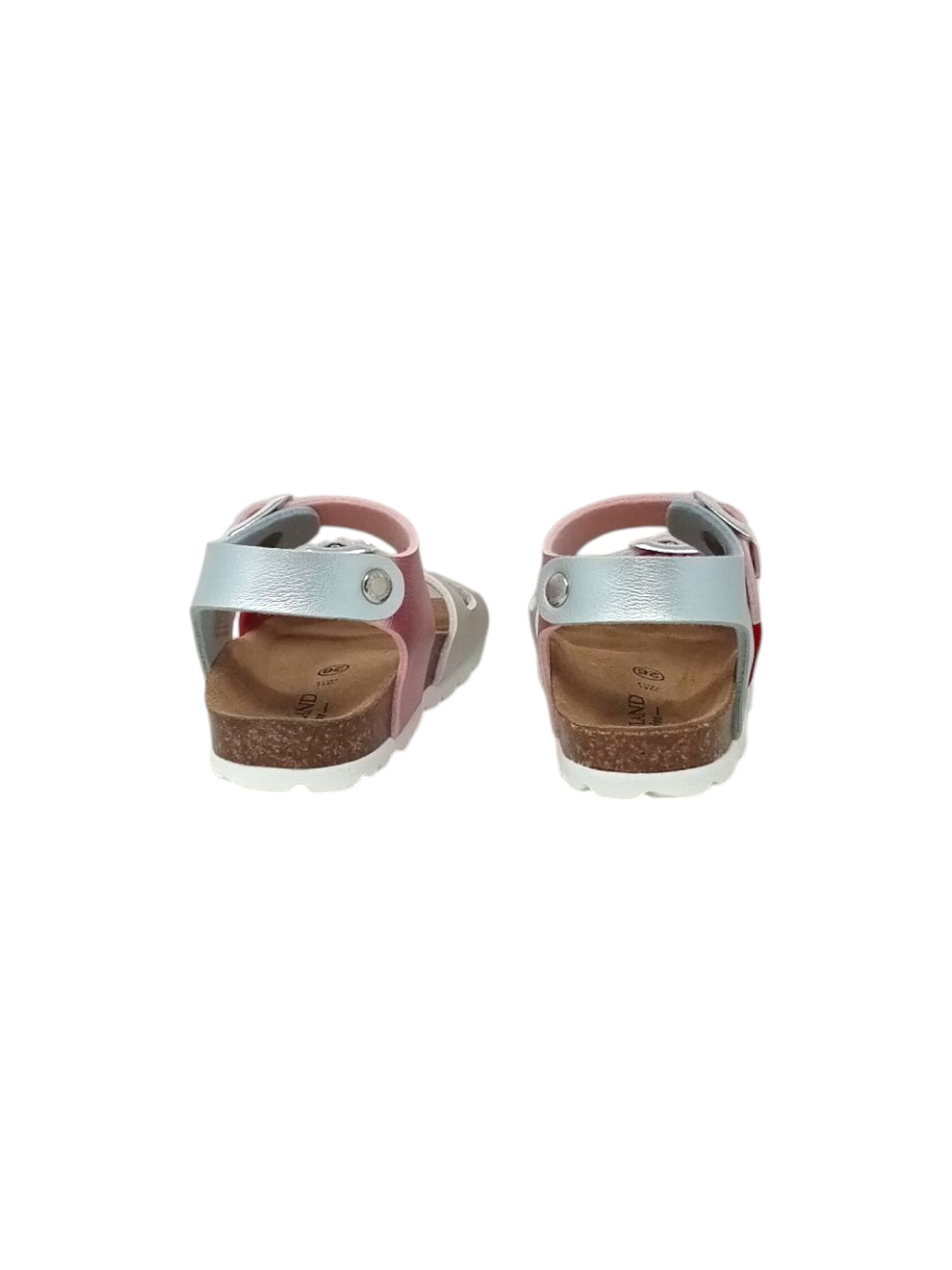 Sandali GRUNLAND Junior LUCE SB0646-40 FUXIA-MULTI  Bambina