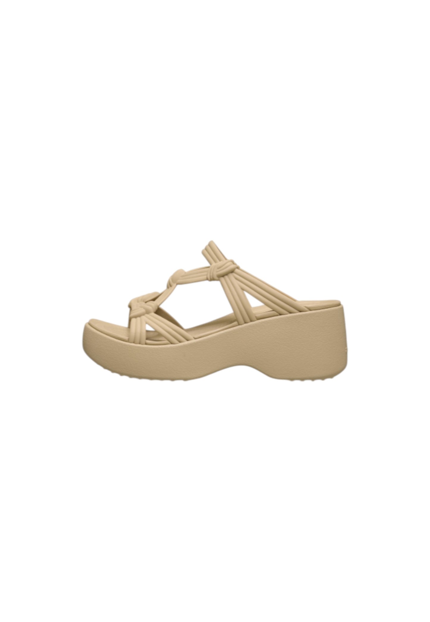 Sandali Crocs Brooklyn Knot Sky Sandal 212011-205 Beige donna