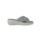 Ciabatta PATRIZIA AZZI 450/F ARGENTO donna