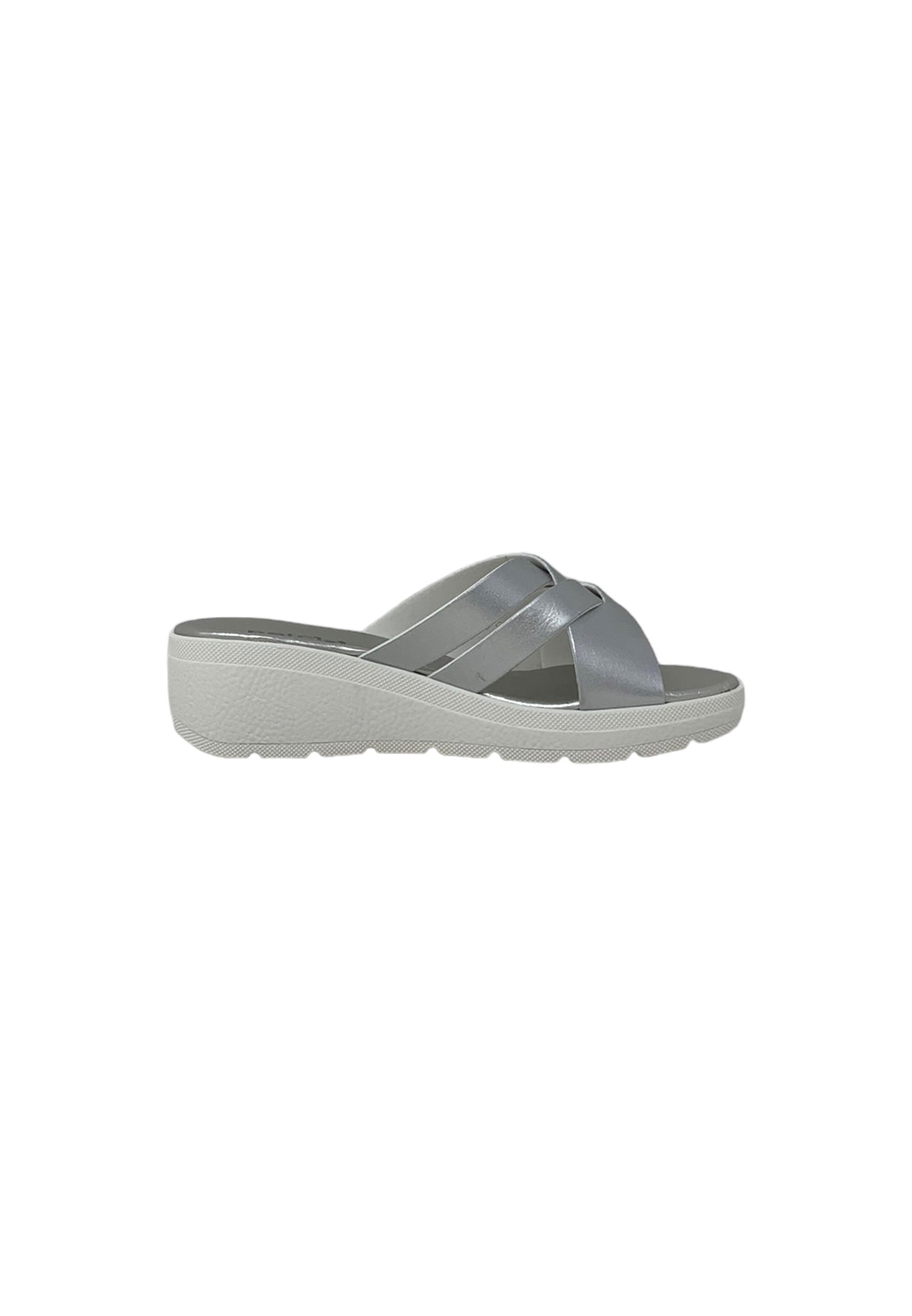 Ciabatta PATRIZIA AZZI 450/F ARGENTO donna