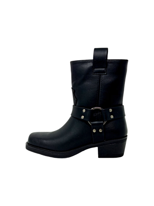 Stivaletto con tacco GALIA 13500-K01A BLACK donna