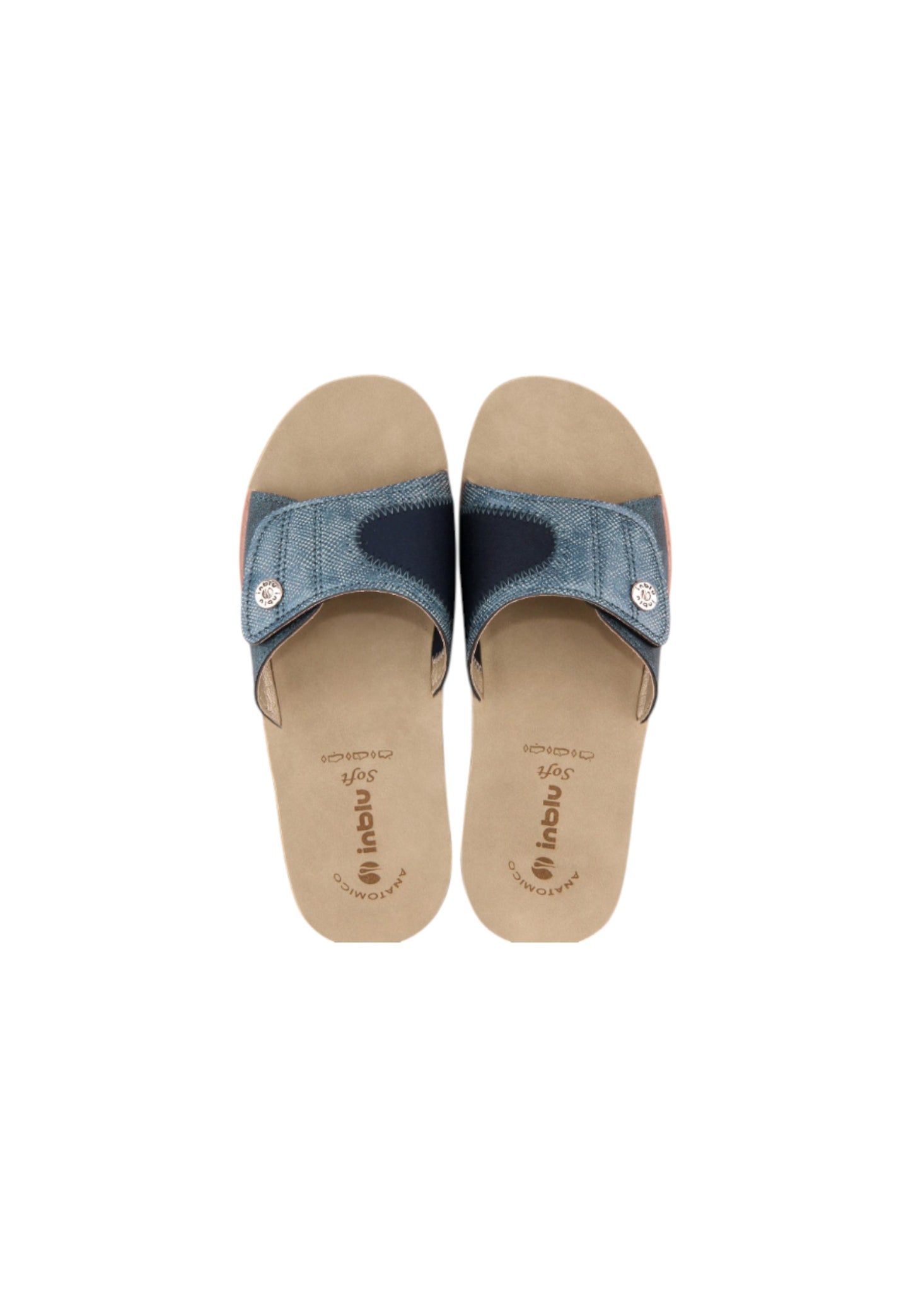 Ciabatta INBLU VR000071 BLU donna