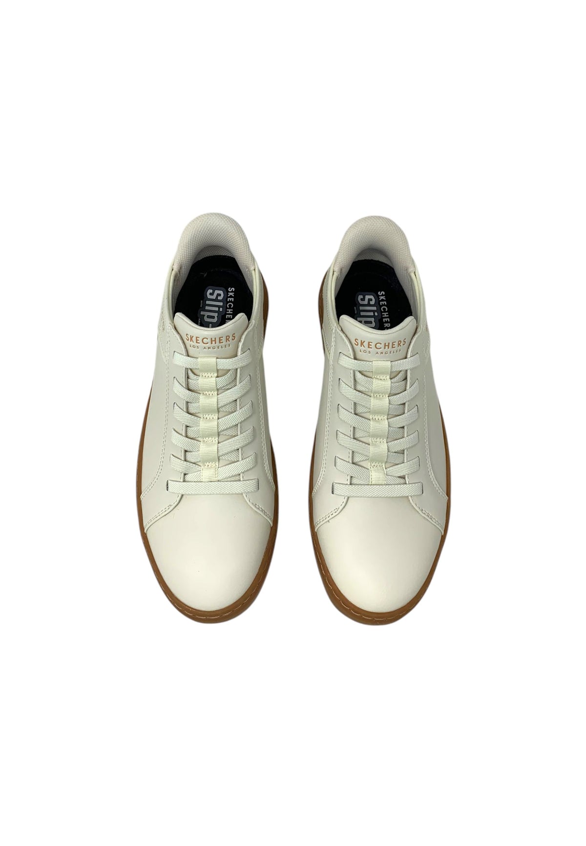 Sneaker SKECHERS Slip-ins COURT BREAK 183177/WNT Uomo