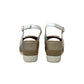 Sandali con zeppa REPO 84266-E5 BIANCO donna