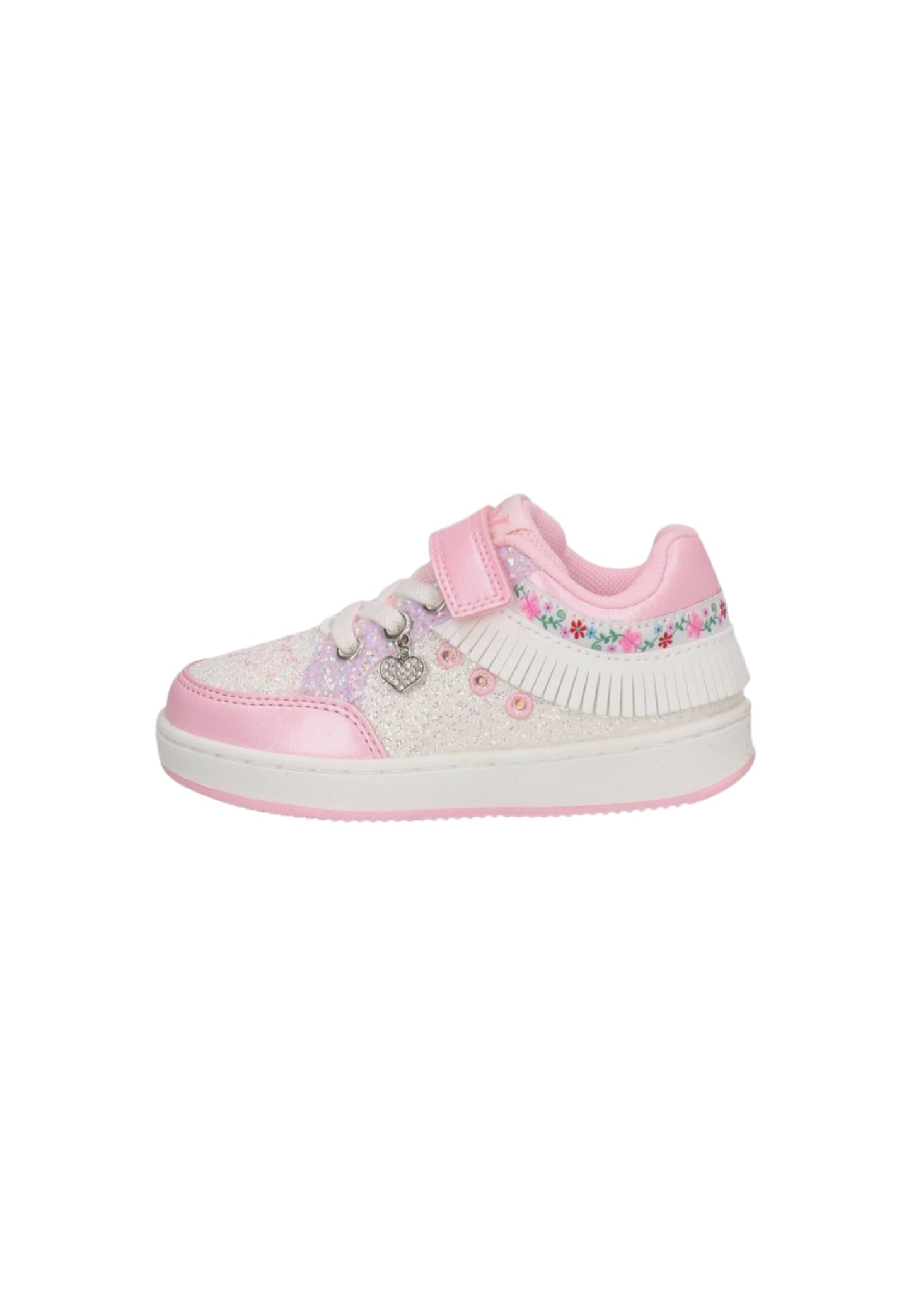 Sneakers LELLI KELLY Frangetta Mix LKAL8057 BIANCO/ROSA Bambina