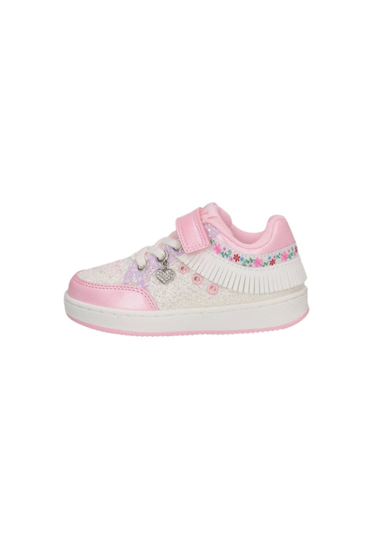 Sneakers LELLI KELLY Frangetta Mix LKAL8057 BIANCO/ROSA Bambina