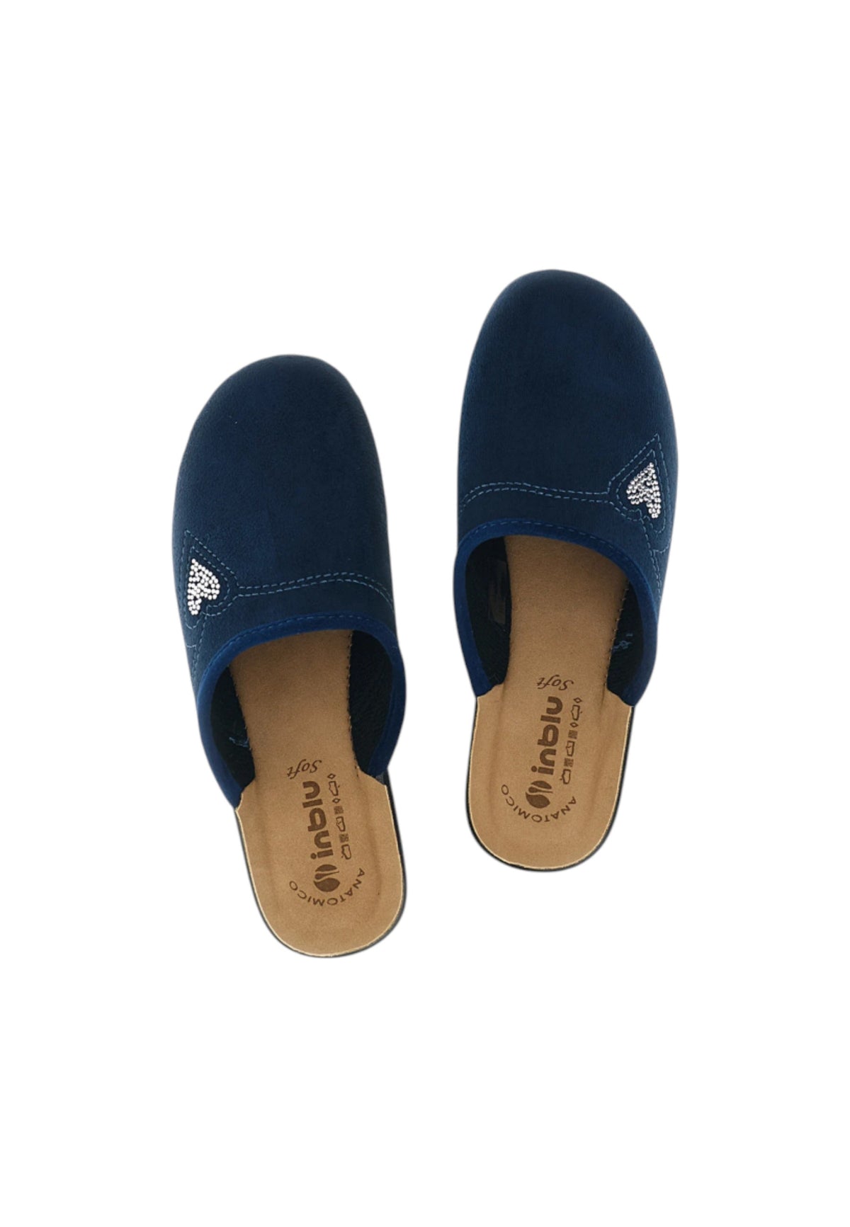 Pantofola INBLU CF000052 BLU donna
