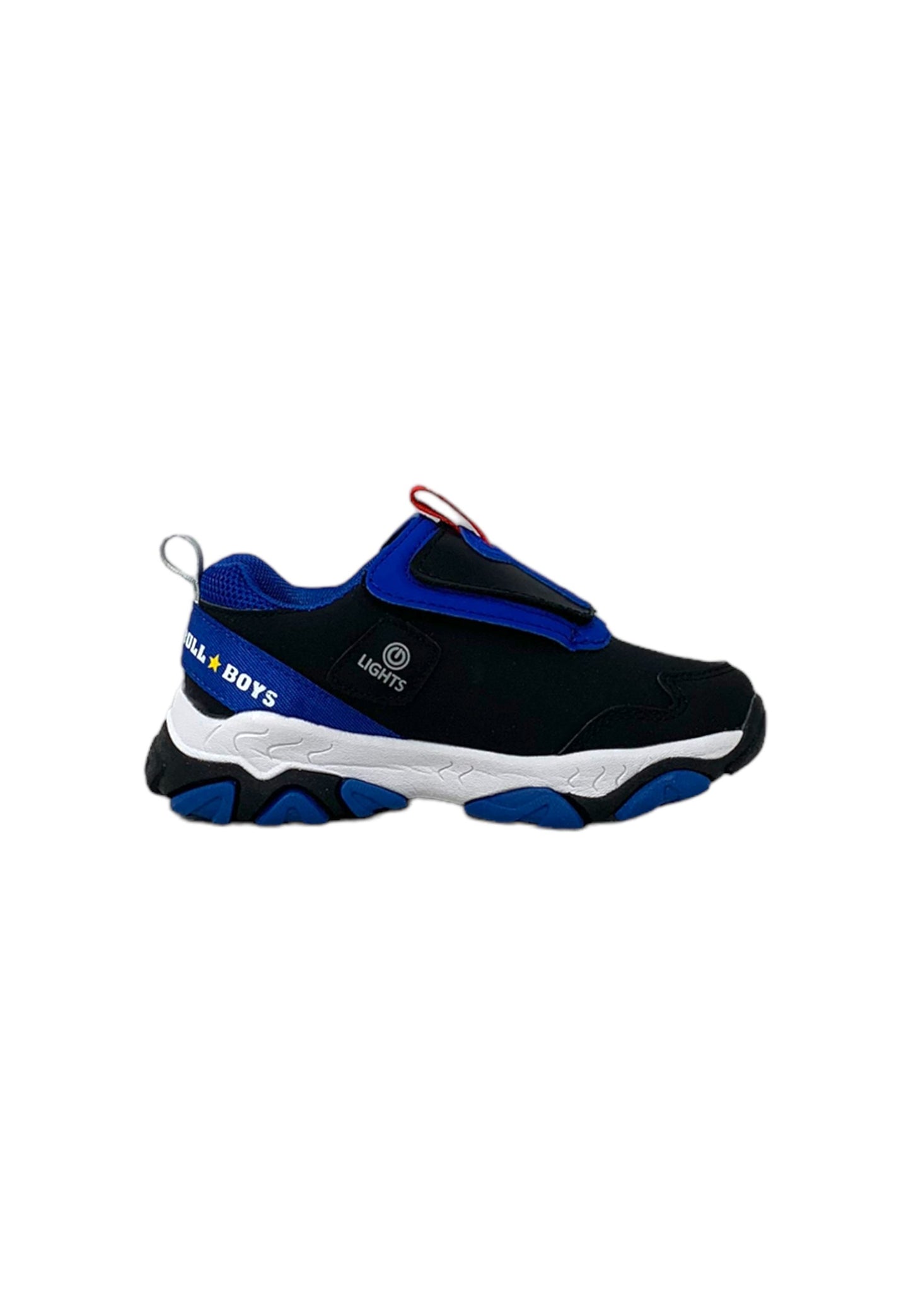 Sneakers luminose BULL BOYS Parasaurolophus DNAL4553 NERO Bambino