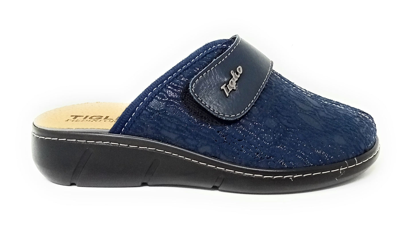 Pantofola TIGLIO 3714 BLU donna