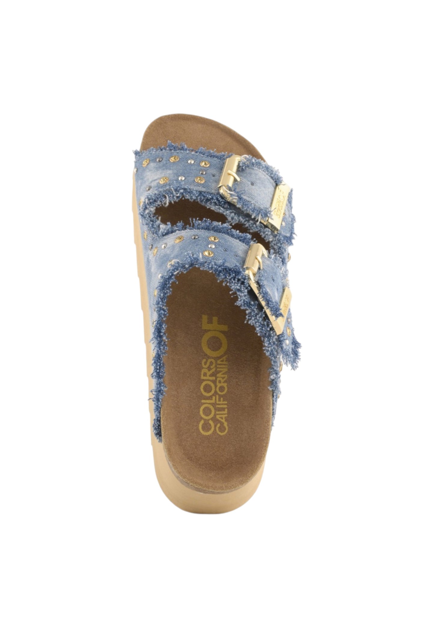 Ciabatta platform COLORS OF CALIFORNIA HC.BES41N DENIM Donna