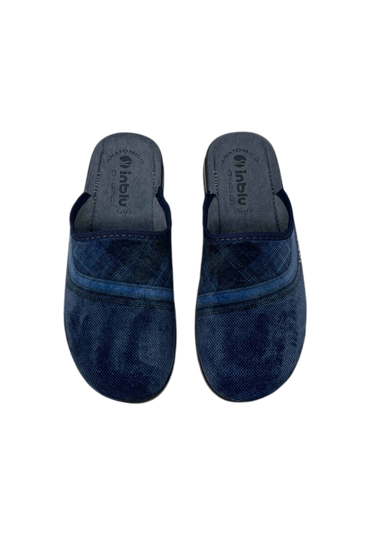 Pantofola INBLU DG000011 BLU uomo