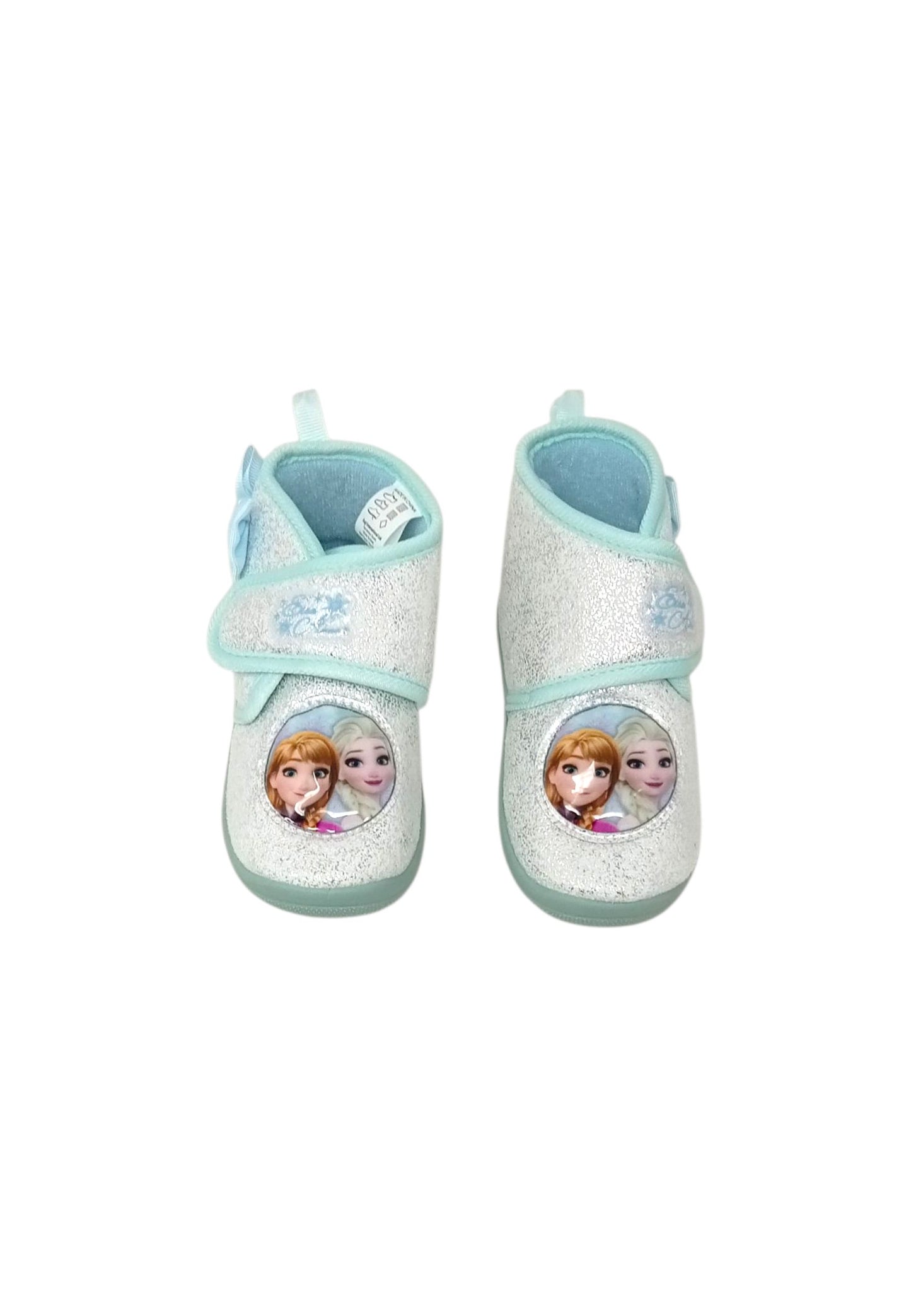 Pantofola Chiusa con luci SILVER FROZEN D4310672T AZZURRO Bambina