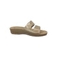 Ciabatta INBLU VR000060 SABBIA donna