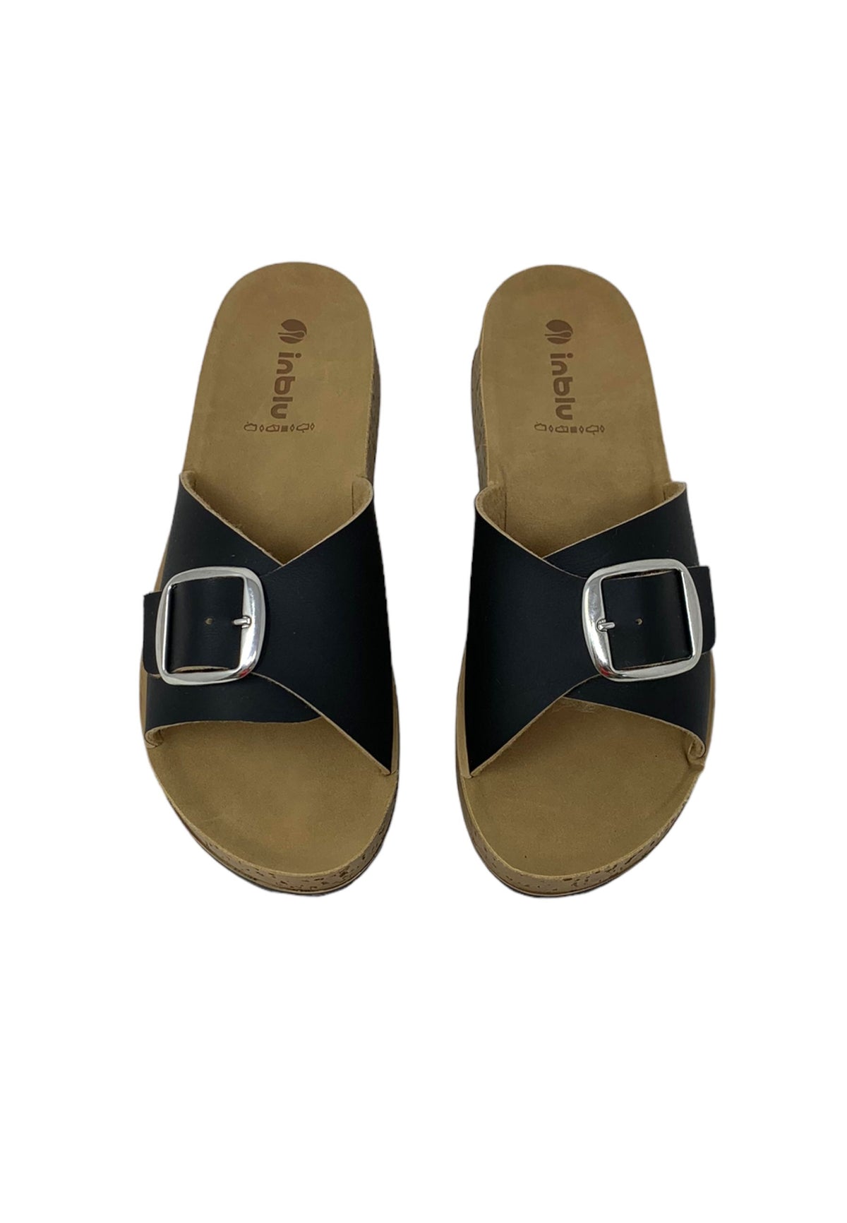 Ciabatta INBLU PK000038 NERO donna