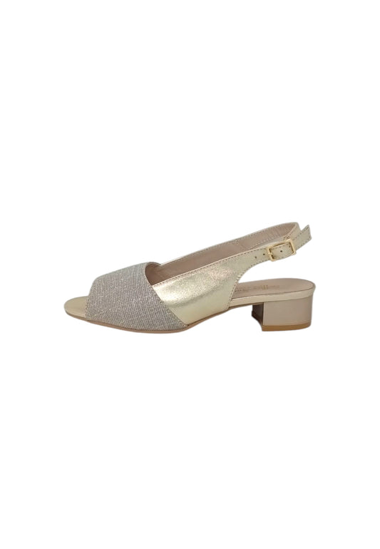 Sandali con tacco SOFFICE SOGNO E5T30C1T GALASSIA ORO donna