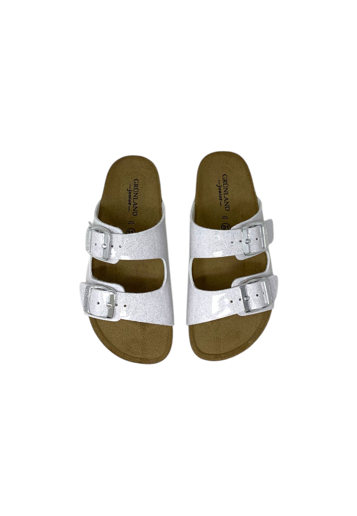 Ciabatta GRUNLAND Junior LUCE CB2656-40 BIANCO Bambina
