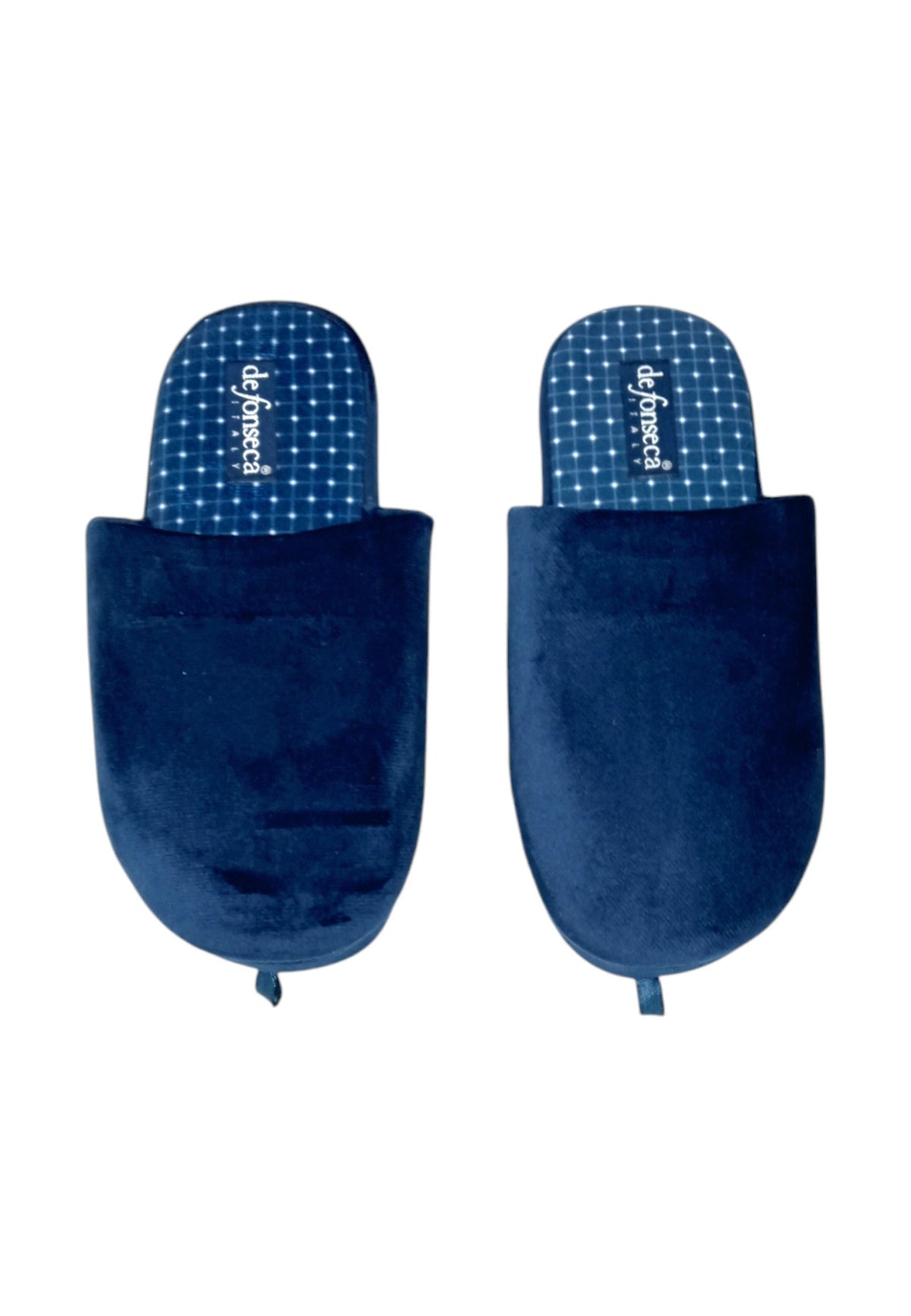 Pantofola  DE FONSECA DE.ROMA MA01 BLU uomo