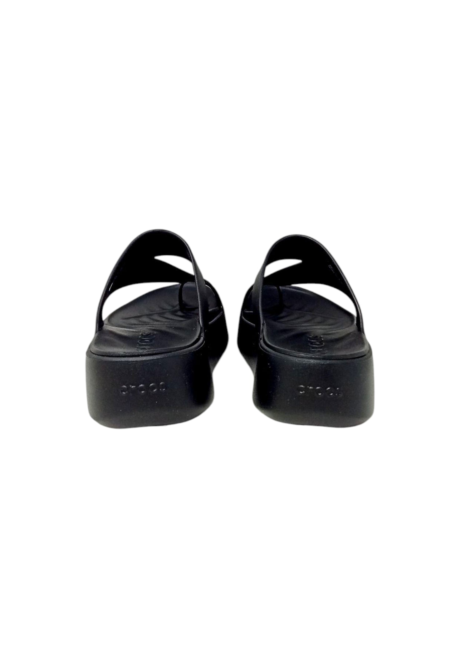 Ciabatta platform da mare in gomma CROCS 210834-001 donna