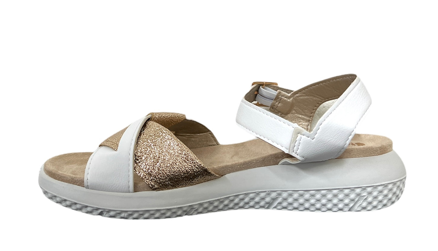 Sandalo  INBLU TT000013 BIANCO donna