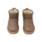 Stivaletto con pelliccia GRUNLAND JR CROMPO2100-I4 TAUPE bambina/ragazza
