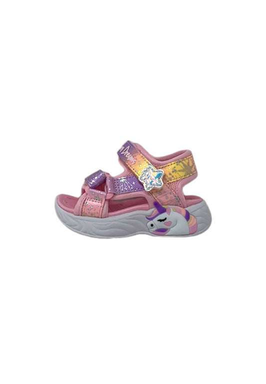 Sandali SKECHERS S LIGHTS UNICORN 302682N/LPMT Bambina