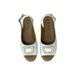 Sandali con zeppa REPO 84266-E5 BIANCO donna