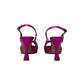 Sandali con tacco JOEL A7720 liz lame fuxia donna
