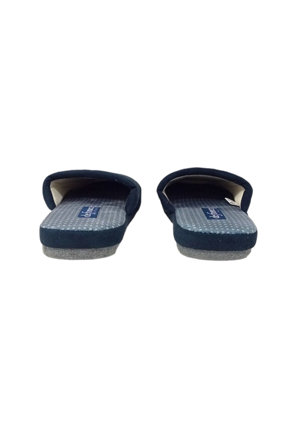 Pantofola  DE FONSECA DE.ROMA M810 BLU FONDO FANTASIA uomo