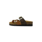 Ciabatta infradito GRUNLAND HOLA CC0078-M7 MARRONE-MULTI ragazza/donna