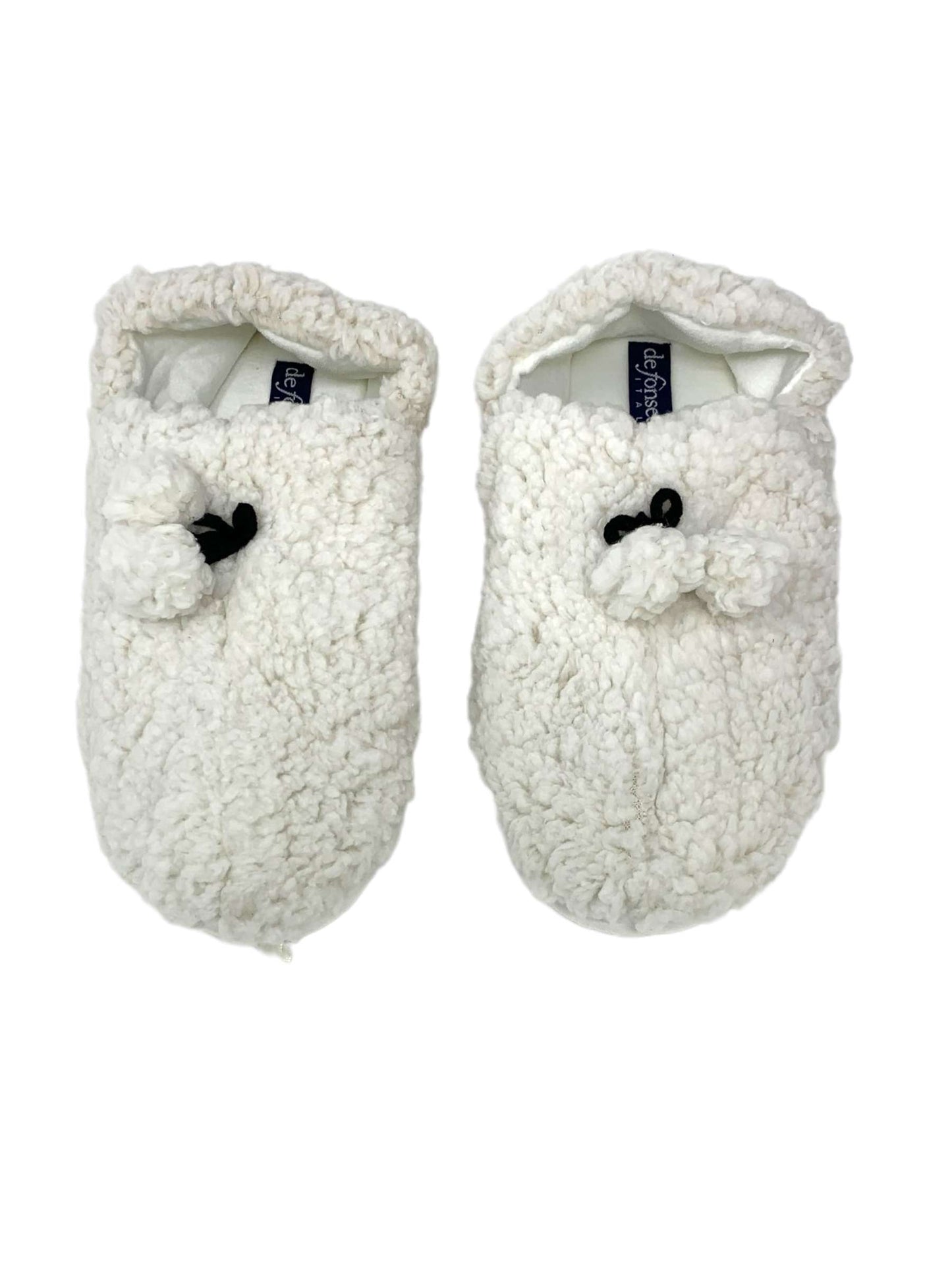 Pantofola da camera DE FONSECA DE.ASIAGO W851 BIANCO donna