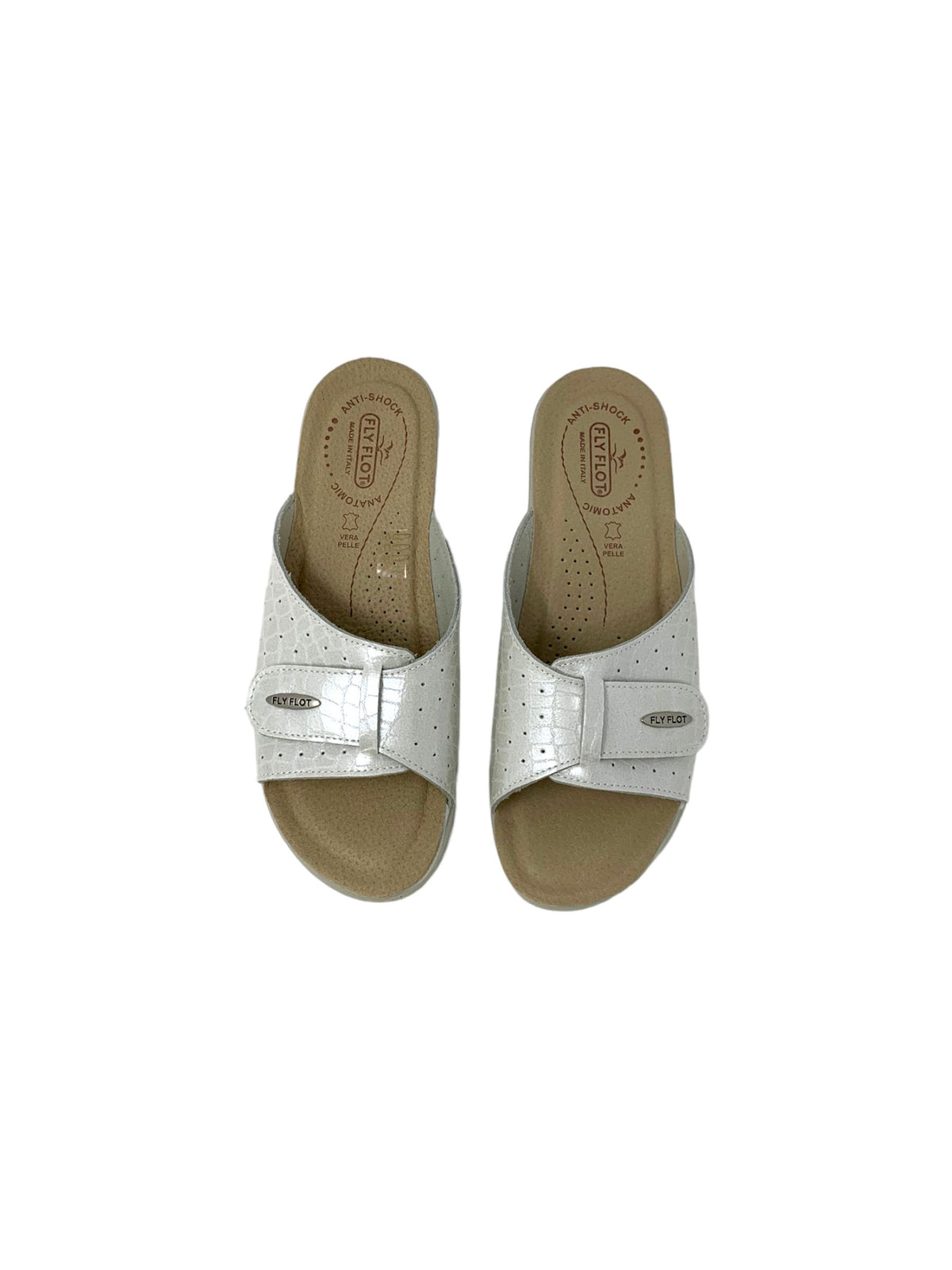 Ciabatta FLYFLOT  T4 A57 NE BIANCO donna