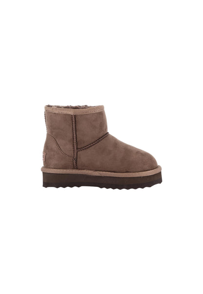 Stivaletto con pelliccia GRUNLAND JR CODI PO0058-I4 MARRONE bambina/ragazza