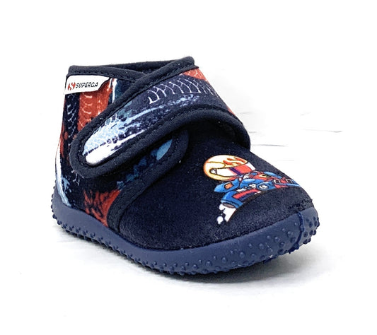 Pantofola chiusa SUPERGA S21T408 BLU bambino