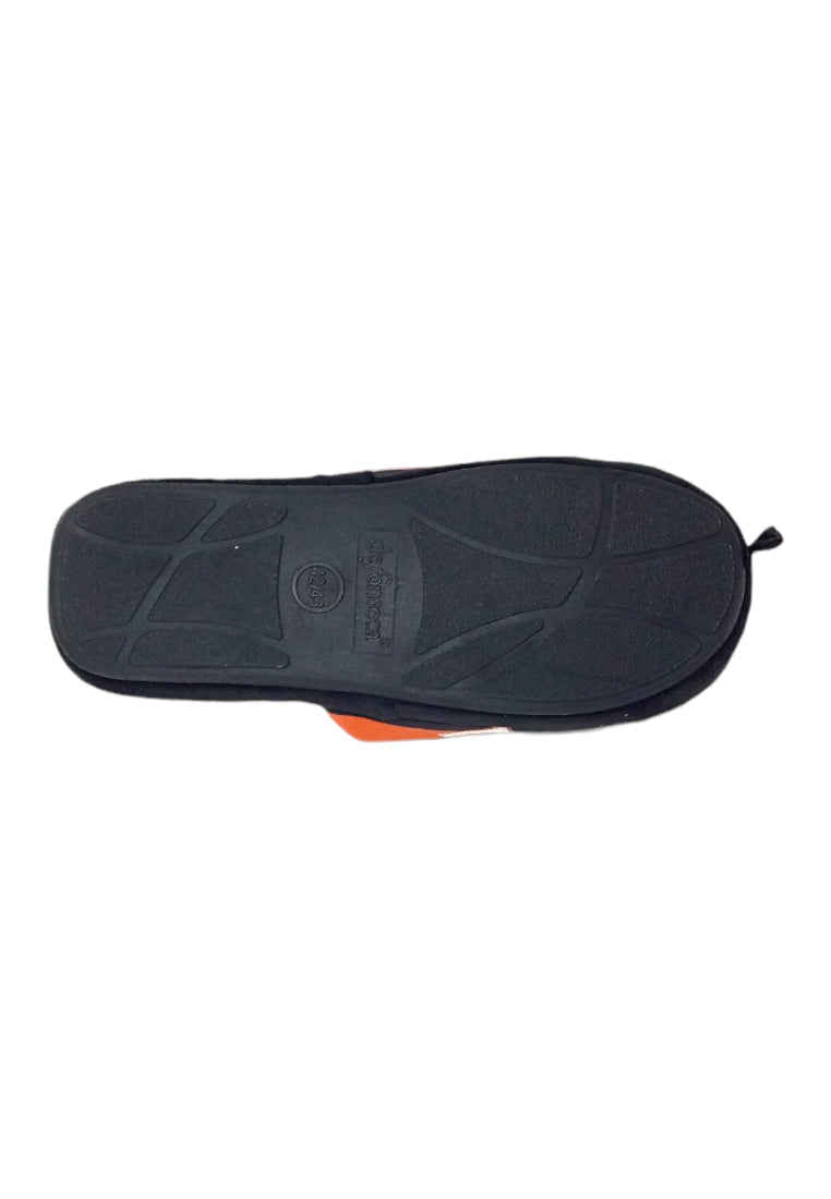 Pantofola DE FONSECA DE.ROMA M926 ROSSO/NERO uomo