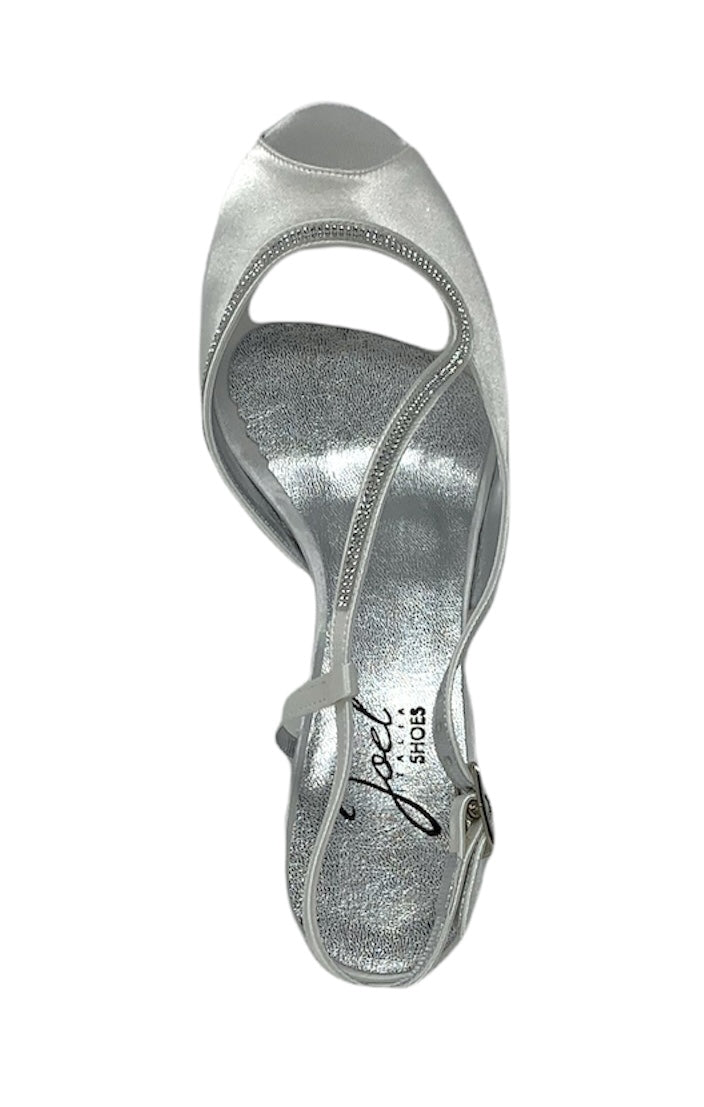 Sandalo col tacco JOEL A120 RASO MORELLI LUX AVOIO002 SPOSA