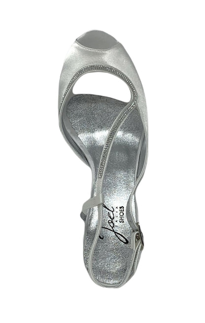 Sandalo col tacco JOEL A120 RASO MORELLI LUX AVOIO002 SPOSA