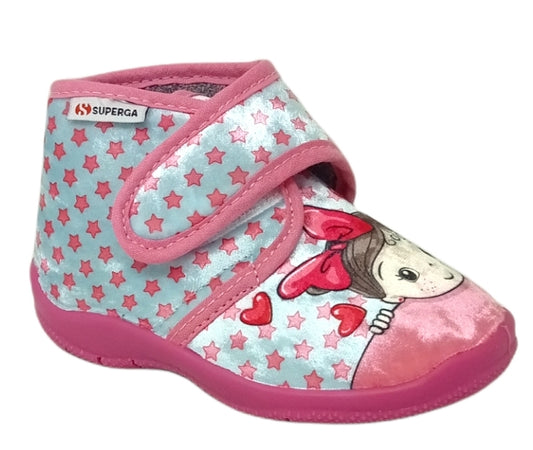 Pantofola chiusa SUPERGA S21T407 FUXIA bambina