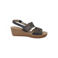 SANDALI INBLU GM000044 NERO DONNA