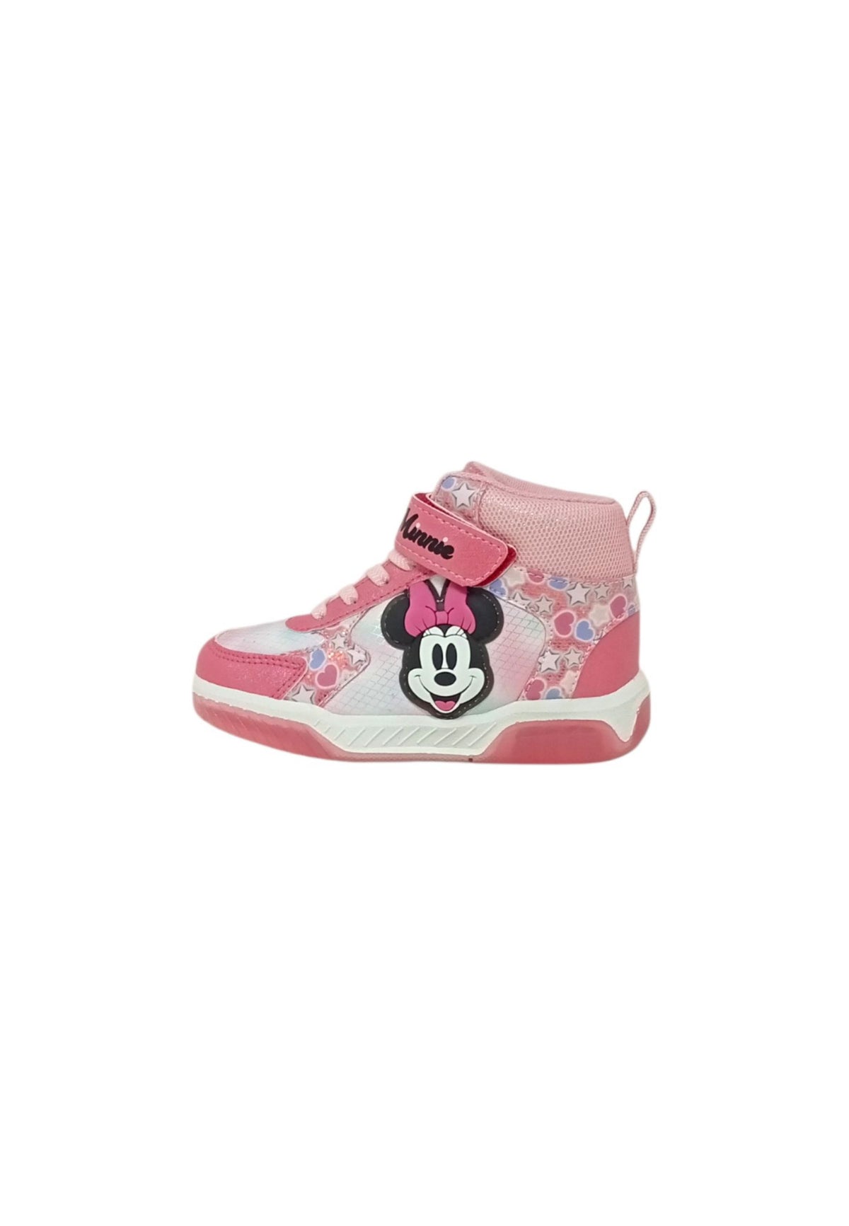 Sneaker luminose Silver Minnie D3010830S FUXIA Bambina