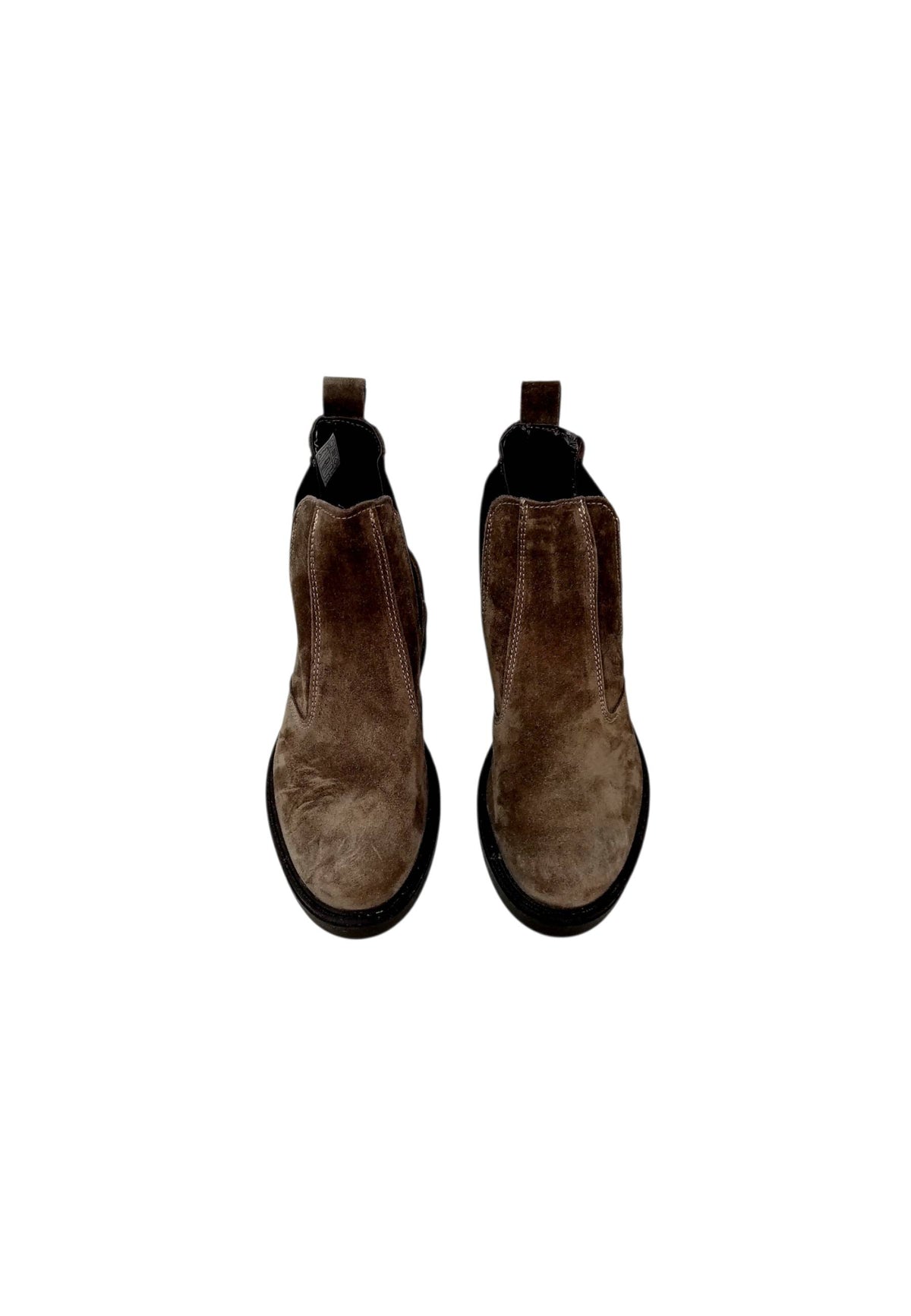 Italia Leone Stivaletto chelsea 0870 camoscio taupe uomo inv