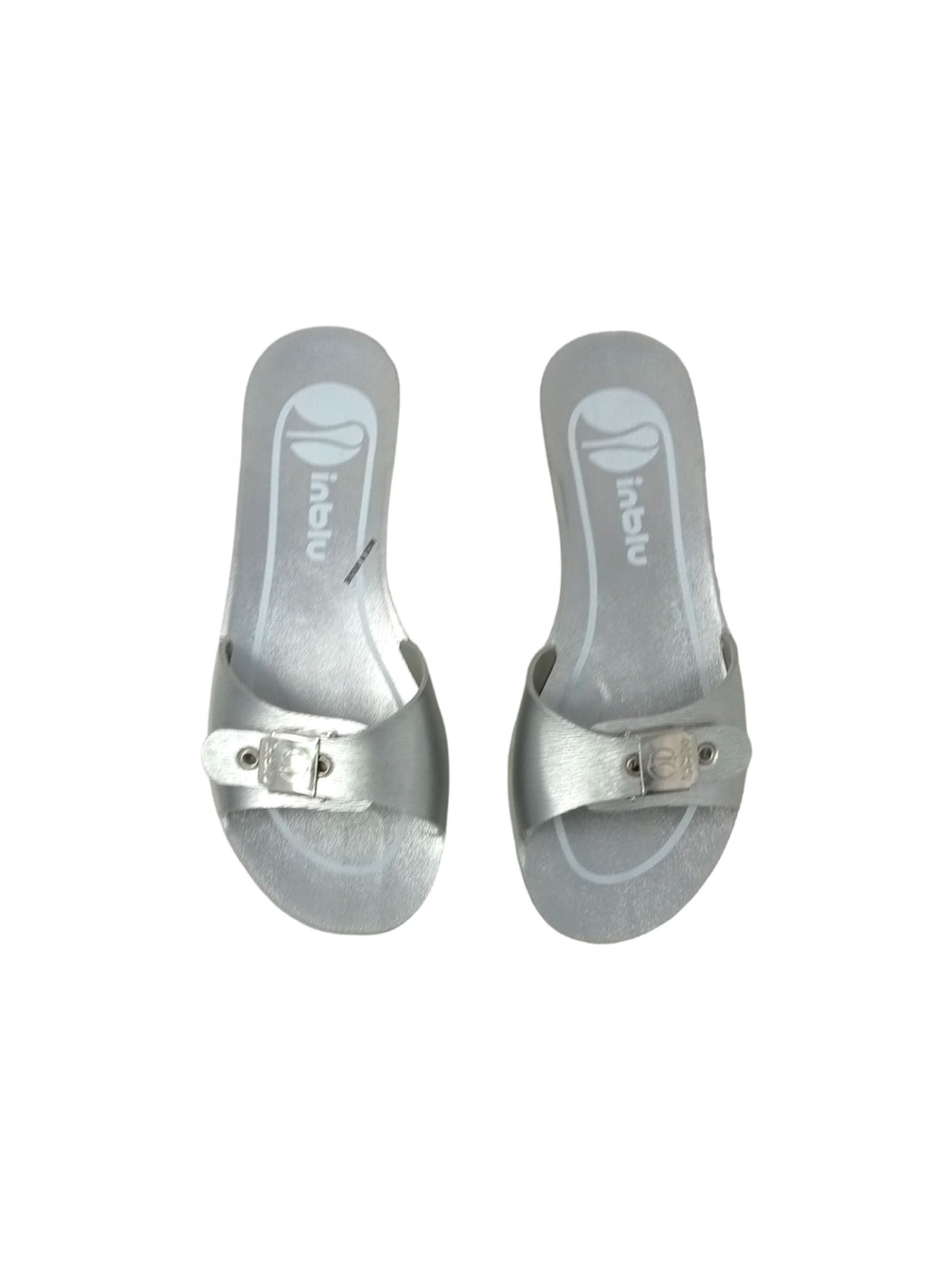 Ciabatta INBLU ME000041 ARGENTO donna