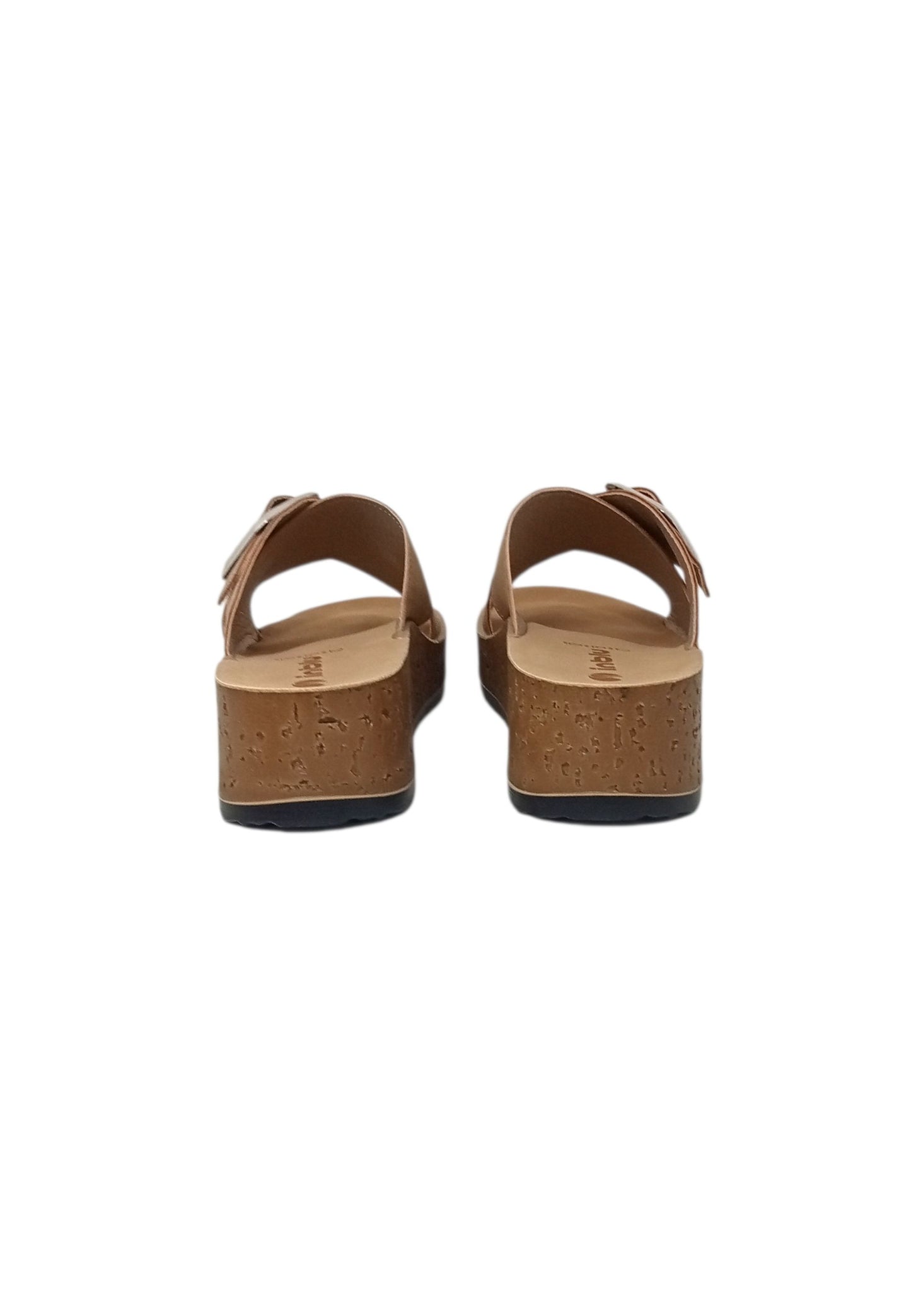 Ciabatta INBLU PK000046 PLATINO donna