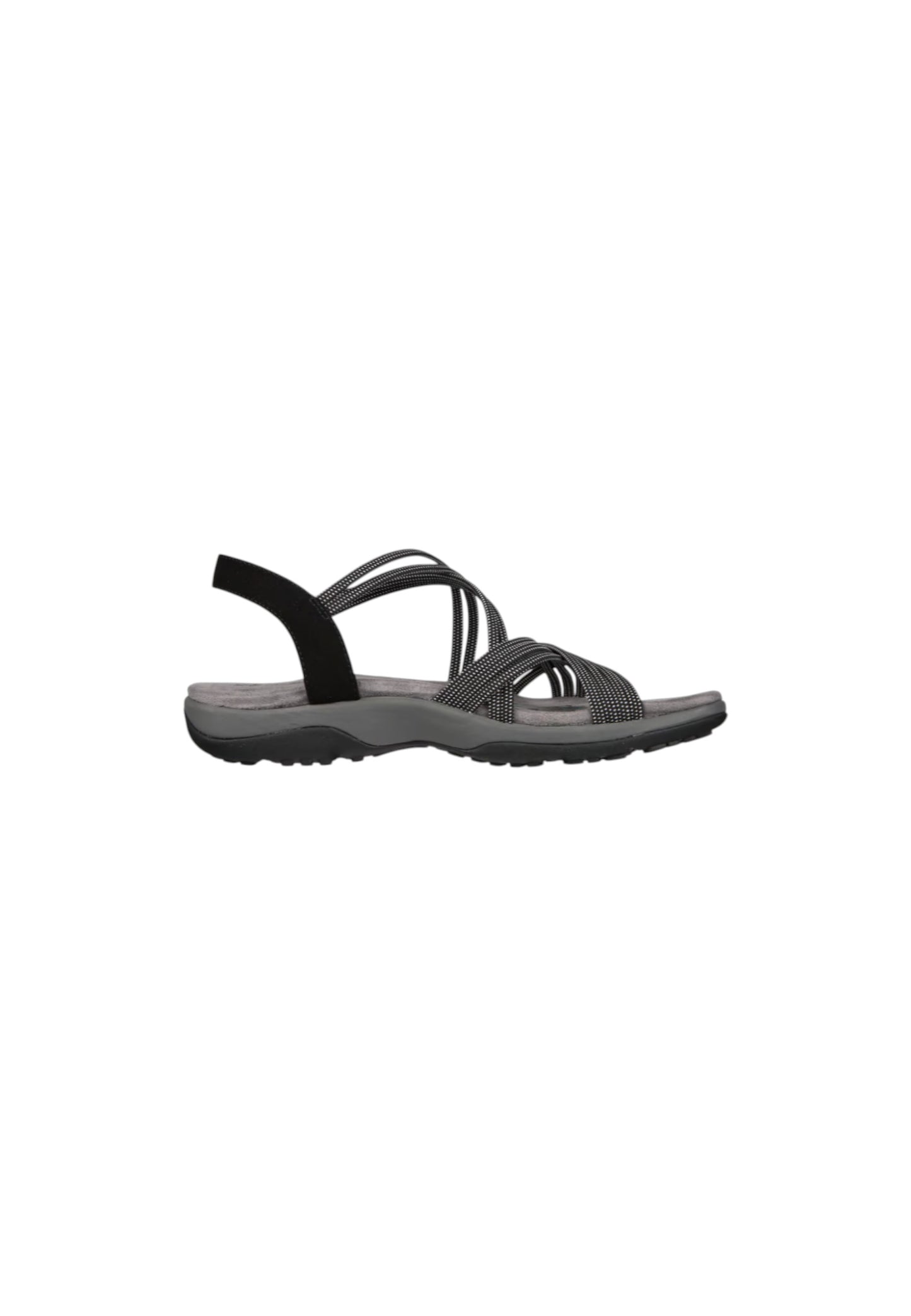 Sandali SKECHERS Reggae slim - TURN IT UP 163117/BLK Donna